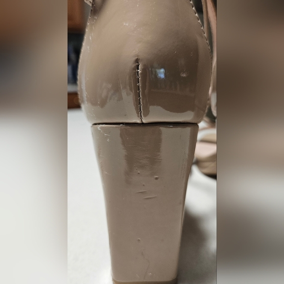 Chinese Laundry Nude Strappy Heels Size 10 - Picture 7 of 11